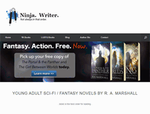 Tablet Screenshot of ninja-writer.com